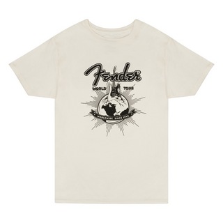 Fender フェンダー World Tour T-Shirt Vintage White M Tシャツ 半袖