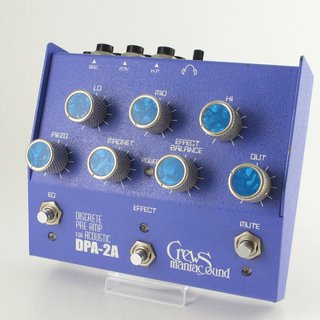 Crews Maniac Sound DPA-2A Discrete Preamp for Acoustic 【御茶ノ水本店】