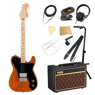 Squier by FenderParanormal Esquire Deluxe Mocha エレキギター テレキャスター VOXアンプ付き 入門11点 初心者セット