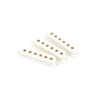 Fenderフェンダー Pickup Covers Stratocaster Parchment ピックアップカバー 3個入り