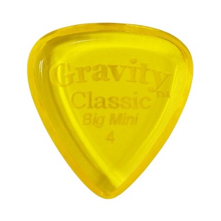Gravity Guitar PicksClassic -Big Mini- GCLB4P 4.0mm Yellow ギターピック