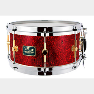 canopus The Maple 6.5x12 Snare Drum Red Pearl