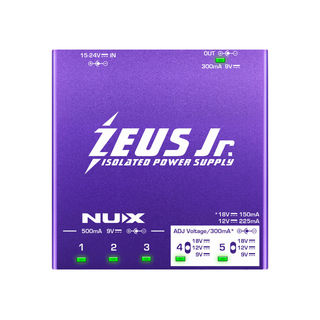 nux ニューエックス ZEUS Jr. フルアイソレーテッド パワーサプライ