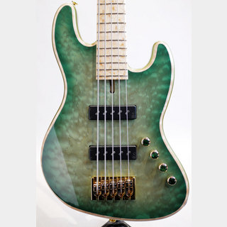 Pensa Guitars J-534 Plus / Quilted Maple (Light Green Burst)