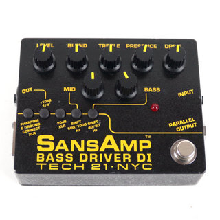 TECH21 【中古】サンズアンプ ベースドライバーDI TECH21 SansAmp BASS DRIVER DI V2 BK ベース用DI プリアンプ