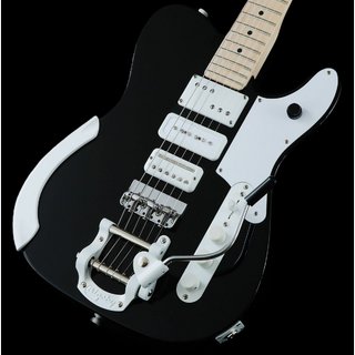 Fender Jack White Triplecaster Maple Fingerboard Black フェンダー ジャック・ホワイト【御茶ノ水本店】