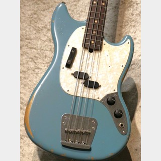 Fender JMJ Road Worn Mustang Bass -Faded Daphne Blue-【3.71kg】#MX24046161