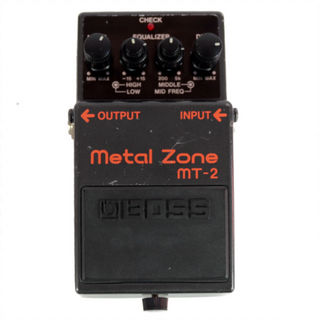 BOSS 【中古】メタルゾーン エフェクター BOSS MT-2 Metal Zone ボス ギターエフェクター