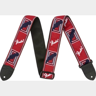 Fender Monogrammed Straps 099-0682-000 ストラップ モノグラム [Red/White/Blue]0990682000