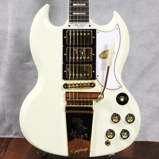 Epiphone Custom 1963 Les Paul SG Custom with Maestro Vibrola Classic White 【梅田店】