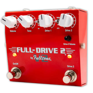 FulltoneFull-Drive2 v2【三つのクリッピングモードを搭載・2チャンネルドライブペダル】
