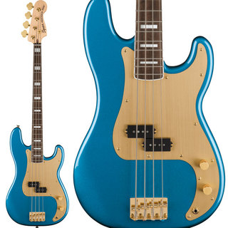 Squier by Fender40th Anniversary Precision Bass Gold Edition Lake Placid Blue
