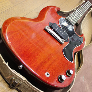 Gibson Les Paul Junior (SG Shape) Cherry Red 1961年スペック レスポール ジュニア SG シェイプ 1962年製です