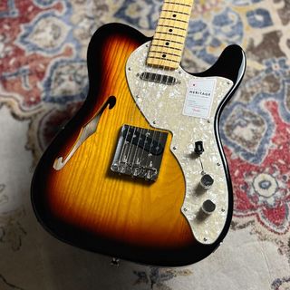 Fender Made in Japan Heritage 60s Telecaster Thinline Maple Fingerboard 3-Color Sunburst エレキギター テレ