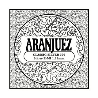 ARANJUEZ アランフェス Classic Silver 306 6弦用 バラ弦 1.12mm クラシックギター弦