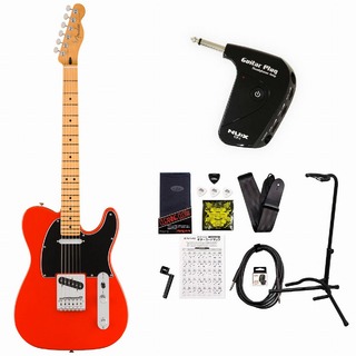 FenderPlayer II Telecaster Maple Fingerboard Coral Red フェンダー GP-1アンプ付属エレキギター初心者セット【