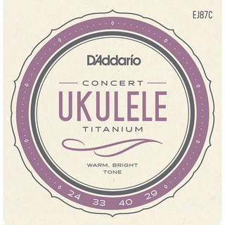 D'AddarioEJ87C　Concert Ukulele [ウクレレ弦]