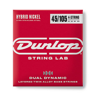 Jim DunlopDBHYN45105 Dual Dynamic Layered Twin Alloy Hybrid Wound Nickel Bass Strings エレキベース弦