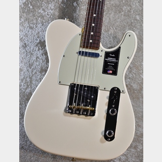 Fender AMERICAN PROFESSIONAL II TELECASTER MOD Olympic White #US23047773【3.54kg】【チョイ傷特価】