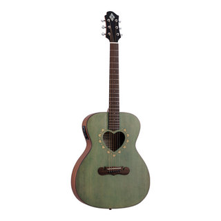 Zemaitis CAF-85H Forest Green エレクトリックアコースティックギター