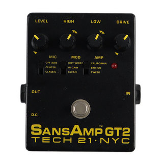 TECH21 【中古】 TECH21 SansAmp GT2 アンプシミュレーター ギターエフェクター