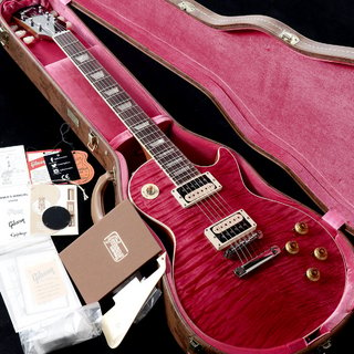 Gibson Custom Shop 1959 Les Paul Standard 5A Quilt Top Trans Pink Gloss - Zebra Pickups【渋谷店】