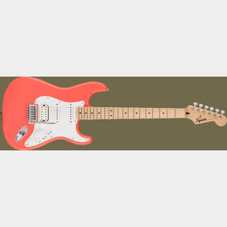 Squier by Fender Squier Sonic™ Stratocaster® HSS, Maple Fingerboard, White Pickguard, Tahitian Coral