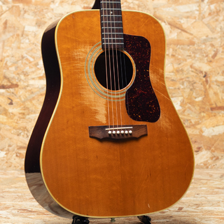 GUILD D-125 NAT 単板 ネック補修歴あり。エレアコ仕様 アコースティックギター／エレクトリック・アコースティックギター
