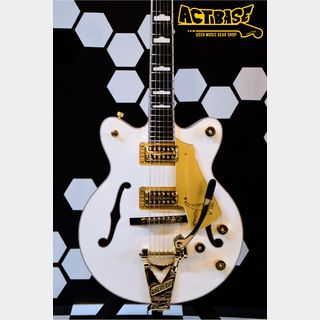 Gretsch G7594TJR-PWH-KDFSR White Falcon Jr.