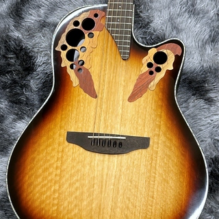 Ovation Celebrity Elite Plus CE44P-FLE-G SB (Sunburst) Limited Mid Cutaway【限定モデル】【エレアコ】