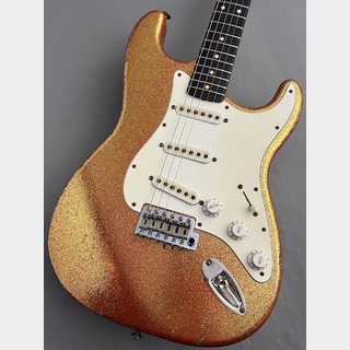 John Cruz Custom Guitars【プライスダウン】【新同品中古】Crossville ST Gold Sparkle over Dakota Red  ≒3.63kg