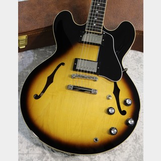 Gibson ES-335 Vintage Burst #212830129【3.64kg/漆黒指板個体!】