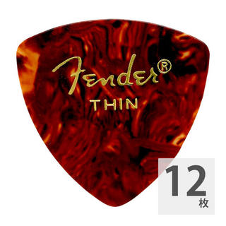 Fenderフェンダー 346 Shape Picks Shell Thin ギターピック×12枚