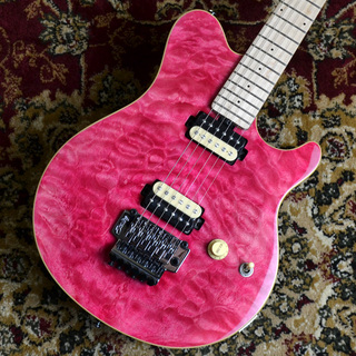 Sterling by MUSIC MAN AXIS AX40-TP-M Translucent Pink【現物画像】