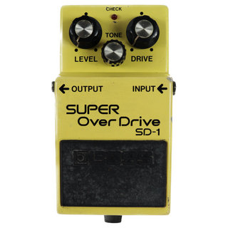 BOSS 【中古】 スーパーオーバードライブ エフェクター BOSS SD-1 Super Over Drive Made in Japan ギター