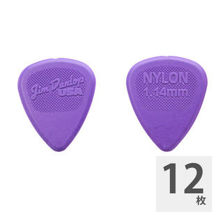 Jim Dunlop 443R NYLON MIDI STD 1.14 ギターピック×12枚