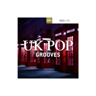TOONTRACK DRUM MIDI - UK POP GROOVES(オンライン納品専用)※代引きはご利用いただけません