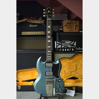 Gibson Custom Shop Murphy Lab 1964 SG Standard With Maestro Vibrola Antique Pelham Blue Light Aged