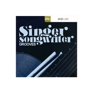 TOONTRACK DRUM MIDI - SINGER-SONGWRITER GROOVES(オンライン納品専用)(代引不可)