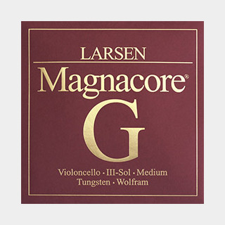 LARSEN sc334232 チェロ弦 MAGNACORE マグナコア G弦 Medium 【バラ弦1本】