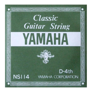 YAMAHA NS114 D-4th 0.78mm クラシックギター用バラ弦 4弦×6本