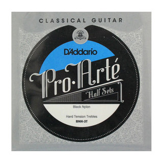 D'Addarioダダリオ BNH-3T 1/2 Set/Black/Hard クラシックギター弦
