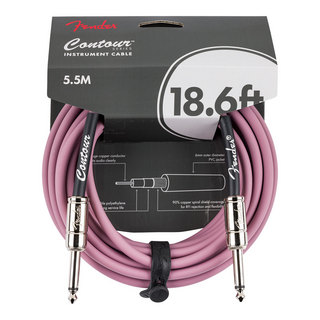 Fender Fender フェンダー Contour 18.6ft（約6m） Cable Burgundy Mist ギターケーブル