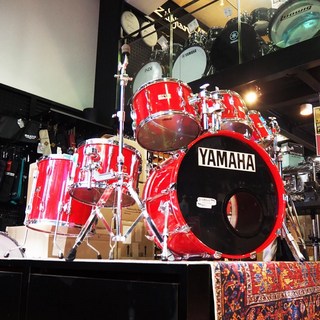 YAMAHA 【USED】80s YD9000RG 7pc Drum Kit -Hot Red- [22BD，8TT，10TT，12TT，13TT，14TT，16FT/Made In Japan]