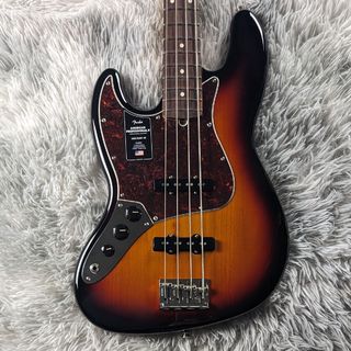 Fender American Professional II Jazz Bass Left-Hand, Rosewood Fingerboard, 3-Color Sunburst ジャズベース レ