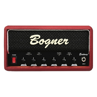 Bogner Ecstasy Mini Head Custom Calor Red Tolex/Black Grill/Silver Piping