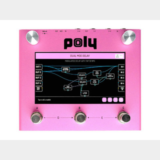 Poly Effects 【展示品】Beebo Pink ビーボ モジュラーペダル エフェクター