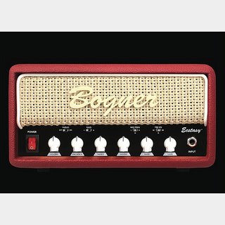 Bogner Ecstasy Mini Head Custom Color Red Tolex / Brown Grill / White Piping [White knobs]【名古屋栄店】