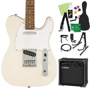 Squier by Fender AFF TELE LRL WPG エレキギター初心者14点セット【ヤマハアンプ付き】 OLW