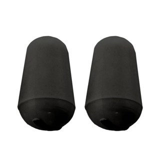 ALLPARTS BLACK USA SWITCH TIPS FOR STRATOCASTER (QTY 2)/SK-0710-023【お取り寄せ商品】
